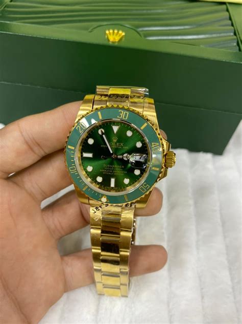 rolex verde e oro|Acquista Rolex Submariner Verde su Chrono24.